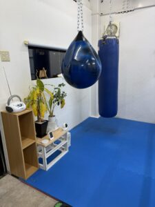 ウォーターバッグとサンドバッグ