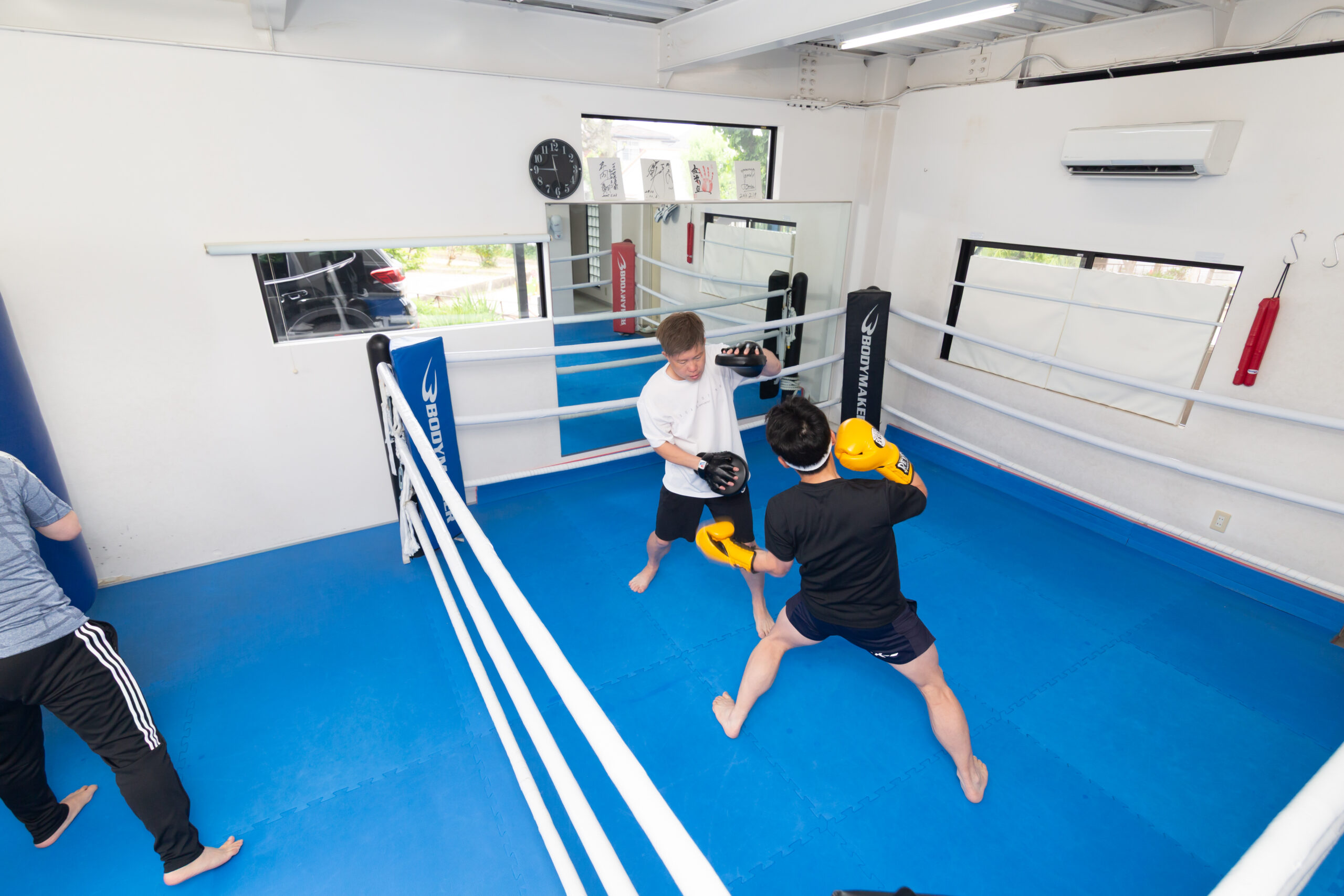 SOARBOXINGのレッスン風景