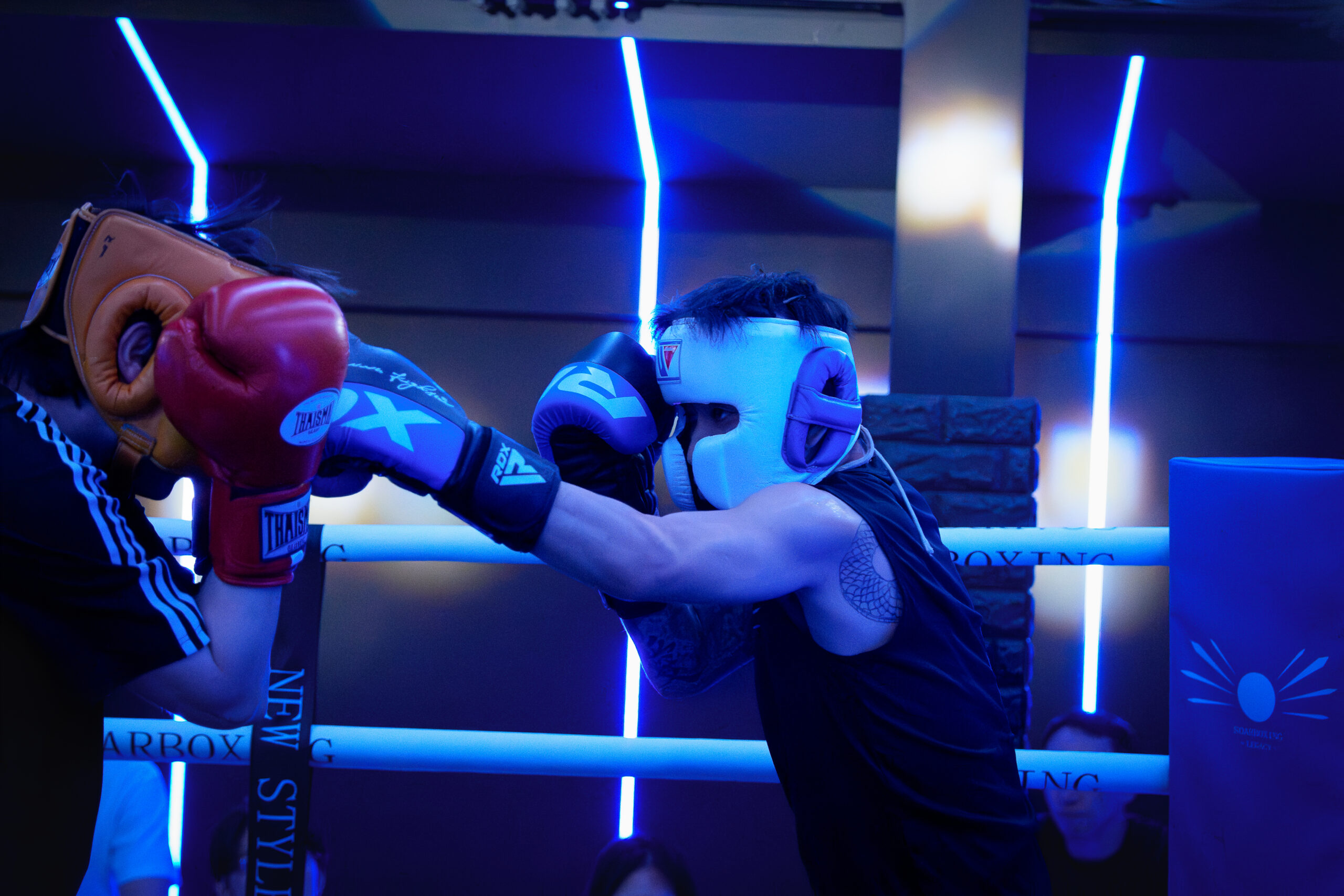 SOARBOXING LEGACYでのスパーリング利用